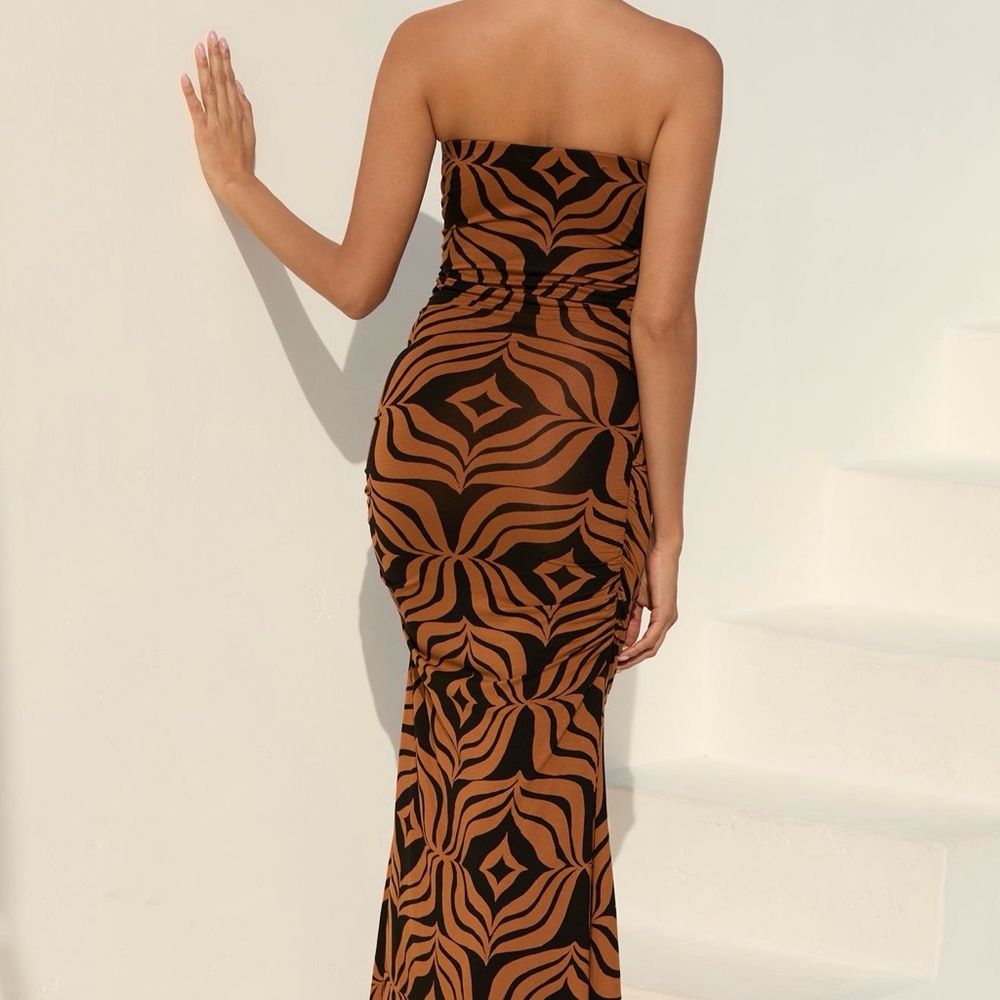 Anthropologie The Gabbie Strapless Tube Dress by Celandine - Picture 2 of 4
